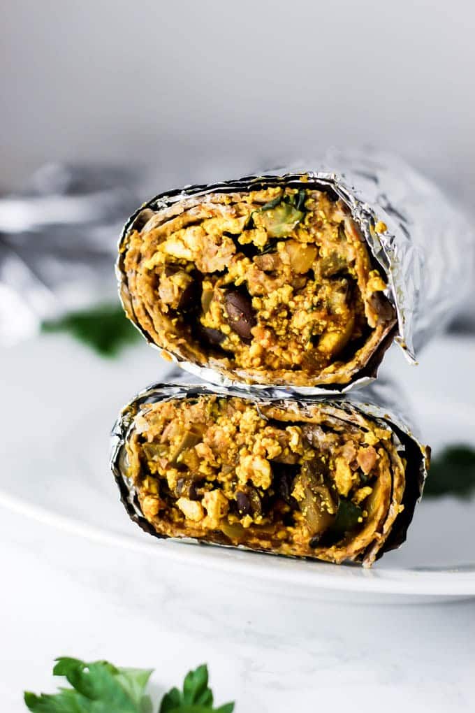 Best Vegetarian Freezer Cooking Breakfasts to Start Your Day Right: Freezer Vegan Breakfast Burritos