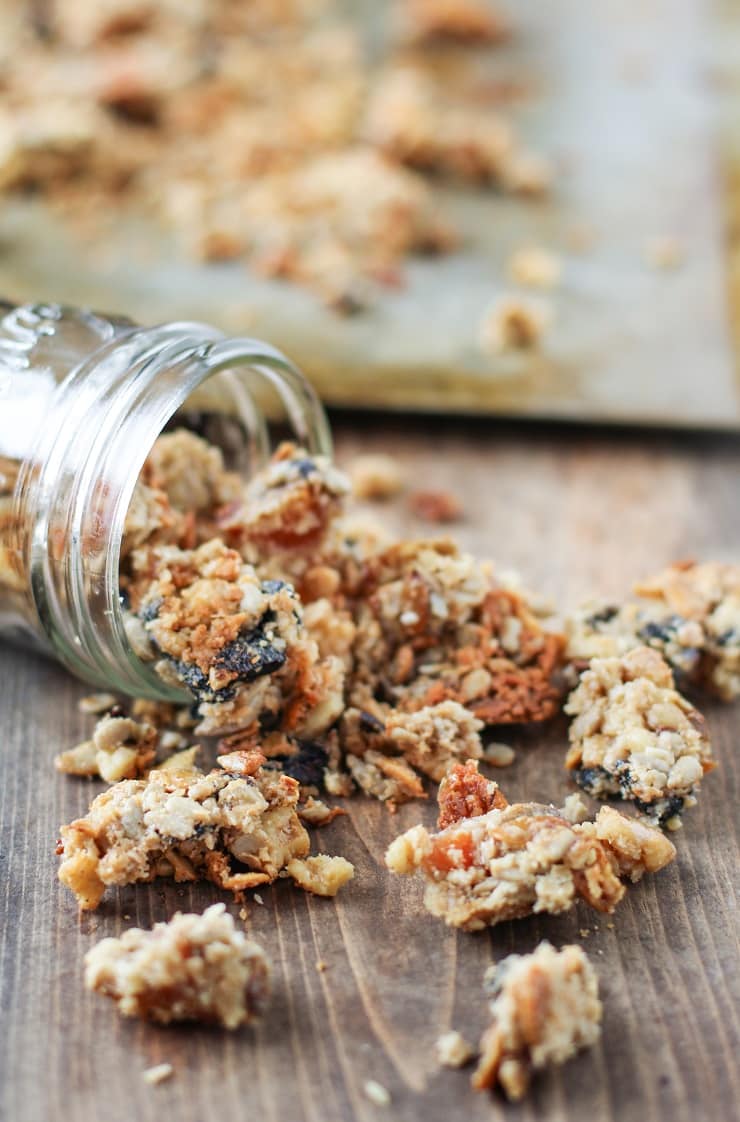 18 Irresistible Recipes for Homemade Granola: Grain-free Tahini Granola