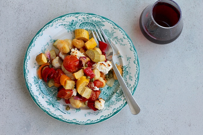 One Pan Vegetable Gnocchi Bake