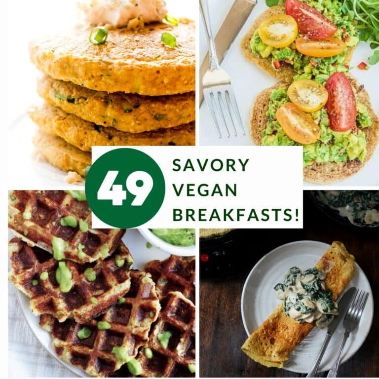 49 Savory Vegan Breakfast Recipes to Start Your Day | Oh My Veggies