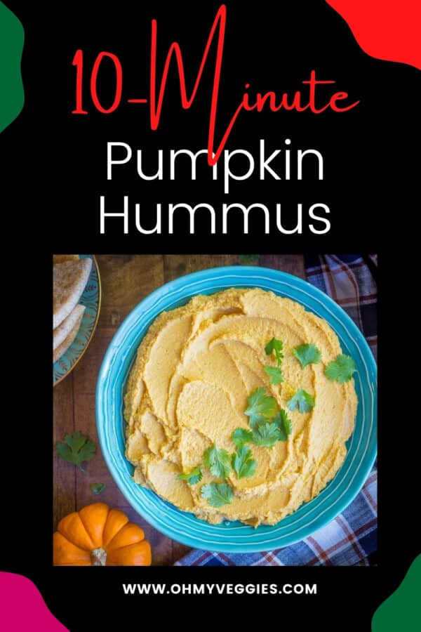 flavorful pumpkin hummus