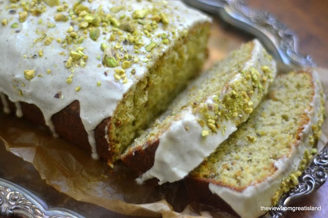 15 Crave-Worthy Pound Cake Recipes: Pistachio Cardamom Pound Cake