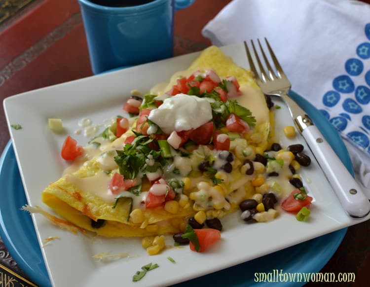 15 Irresistible Vegetarian Omelets to Make for Breakfast: Mexican Omelette