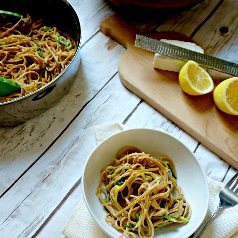 18 Vegetarian One-Pot Pasta Recipes for Busy Weeknights: 15-Minute Skinny Fettuccine Alfredo