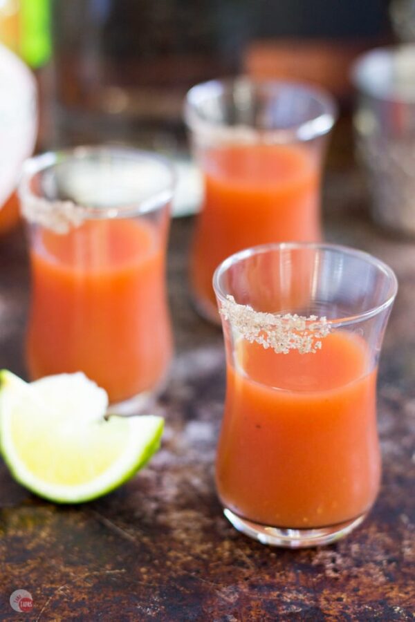 15 Bloody Mary Recipes to Serve at Your Next Brunch | Bloody Mary Shots with Applewood Smoked Salt