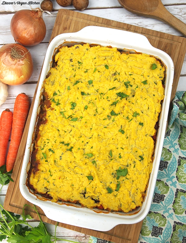 Millet Recipes - Vegan Shepherd's Pie