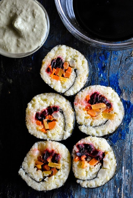 Millet Recipes - Vegan Millet Sushi