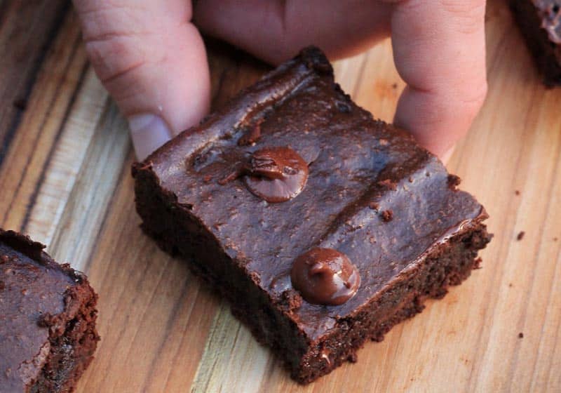 21 Drool-Worthy Recipes for Vegan Brownies: Vegan Double Chocolate Sunflower Brownies