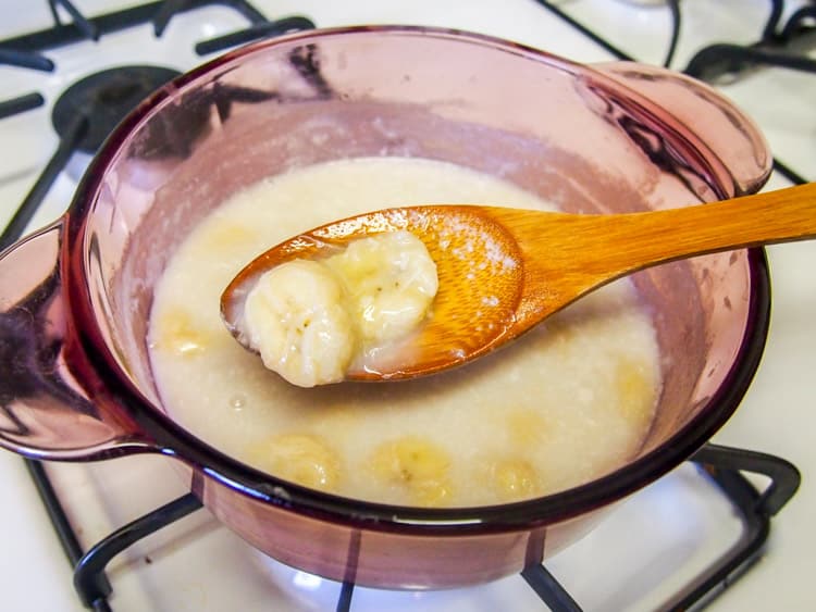 Thai Banana in Coconut Milk