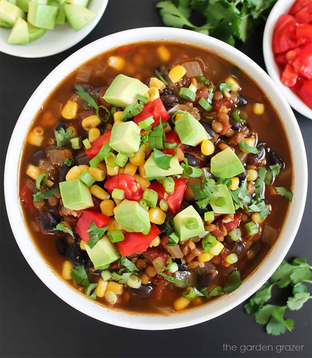 19 Recipes that Swap Lentils for Meat: Lentil Taco Soup