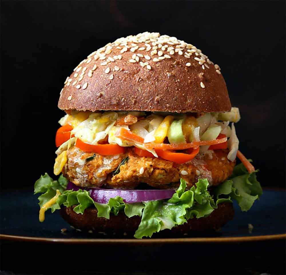 19 Recipes that Swap Lentils for Meat: BBQ Lentil Veggie Burger