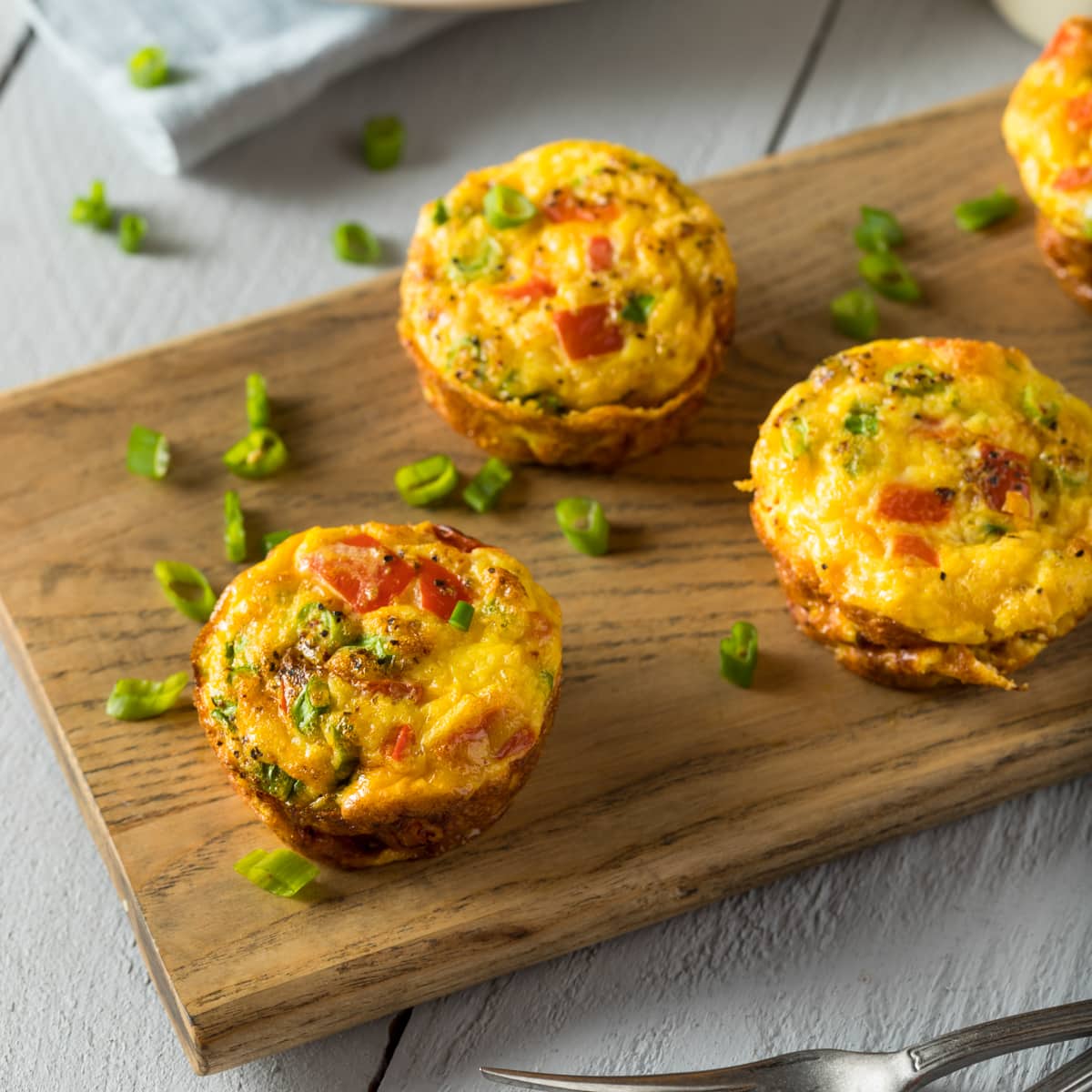 Veggie Egg Bites (Low Sodium, Breakfast-To-Go)