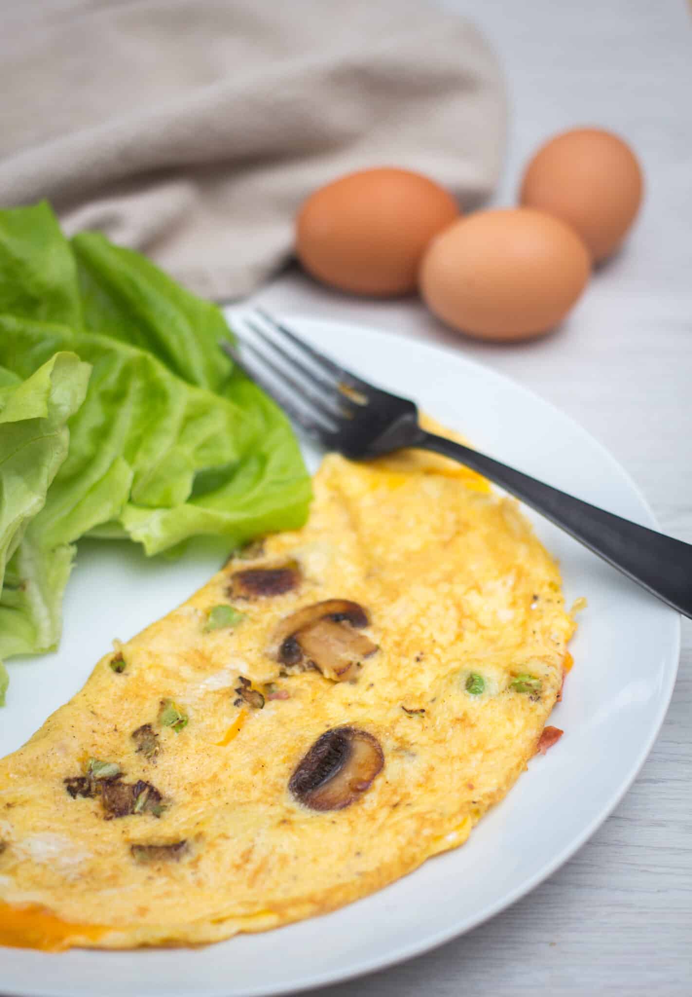 Healthy Omelette - Oh My Veggies