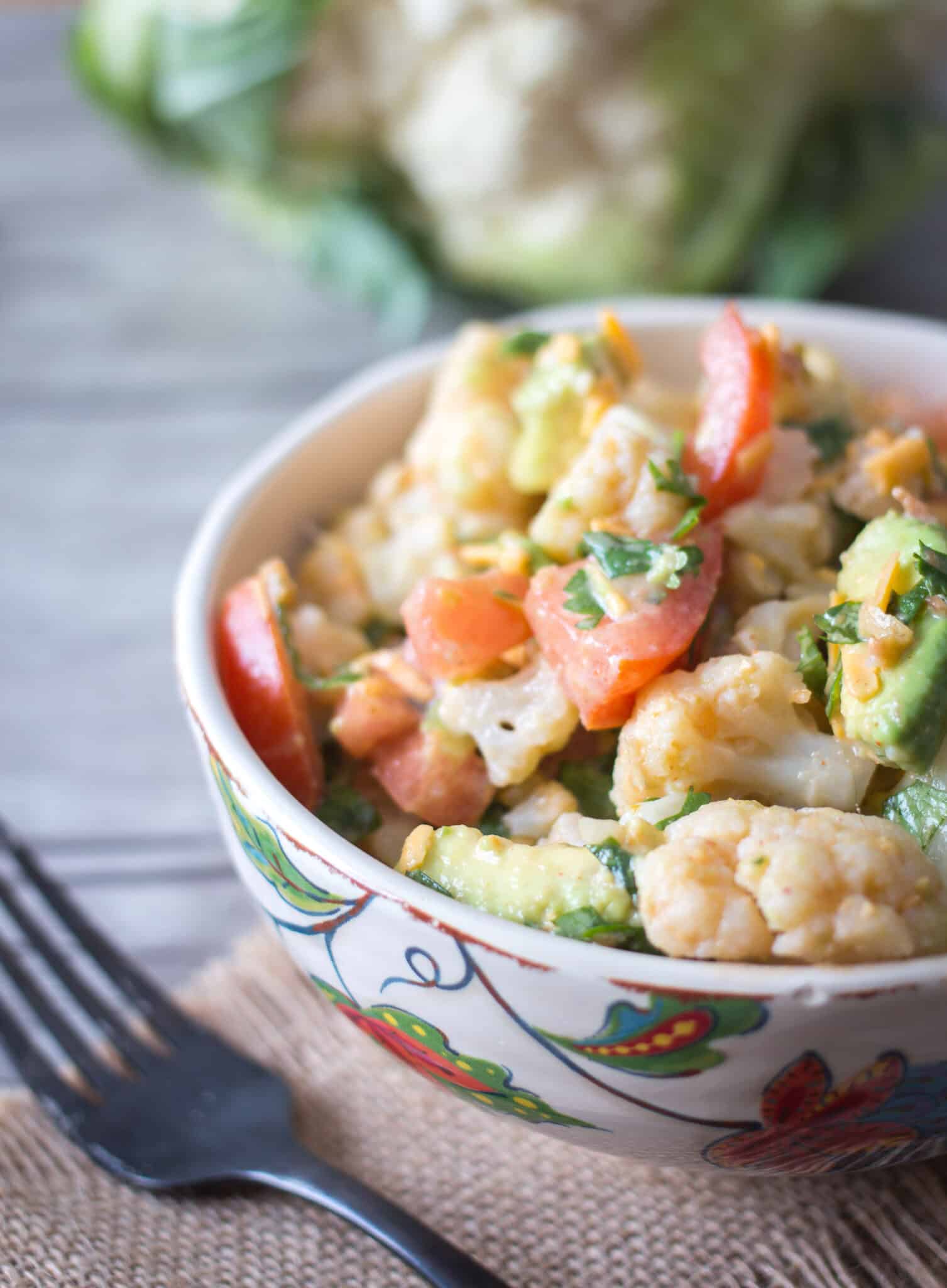 Crunchy Cauliflower Salad