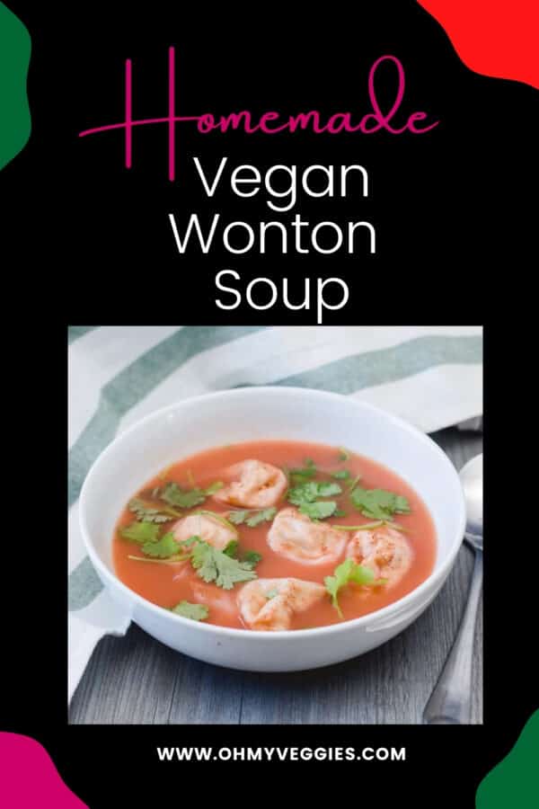 vegan wonton soup