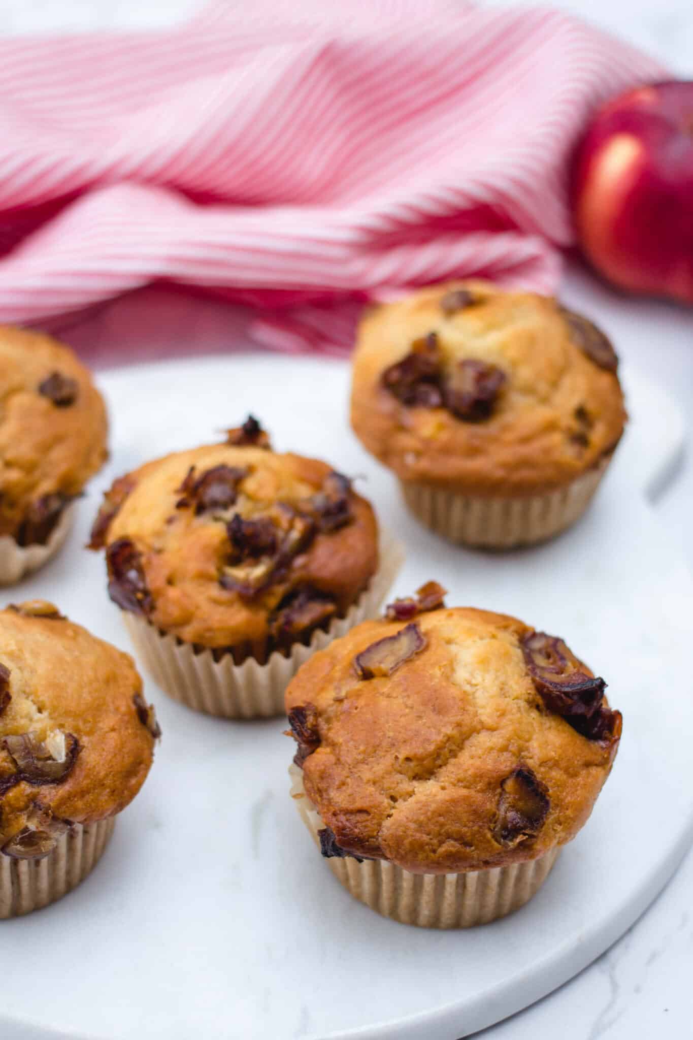 Date and Apple Muffins