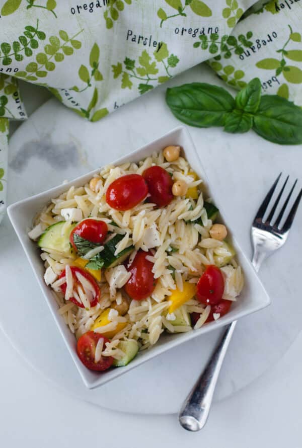 orzo pasta salad 