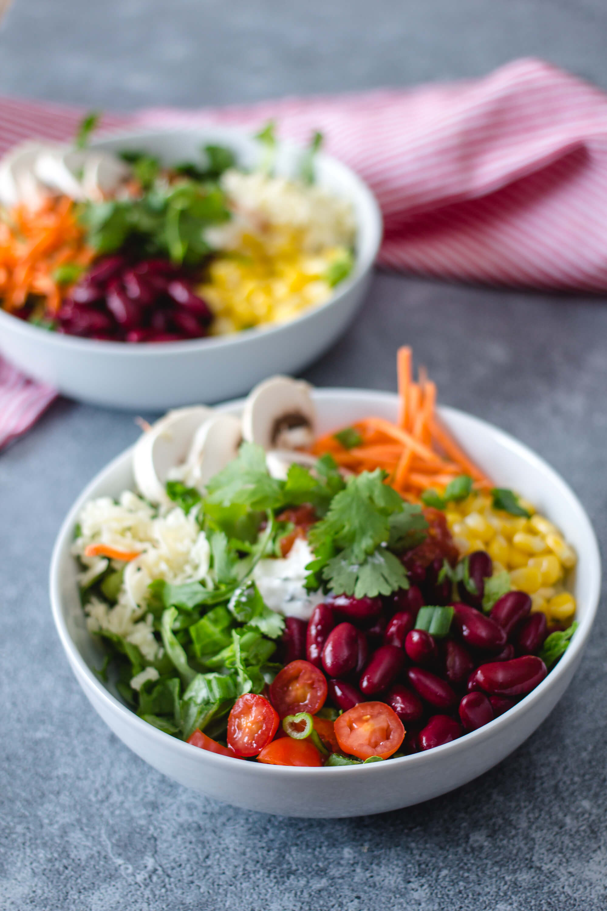 Vegetarian Summer Taco Salad
