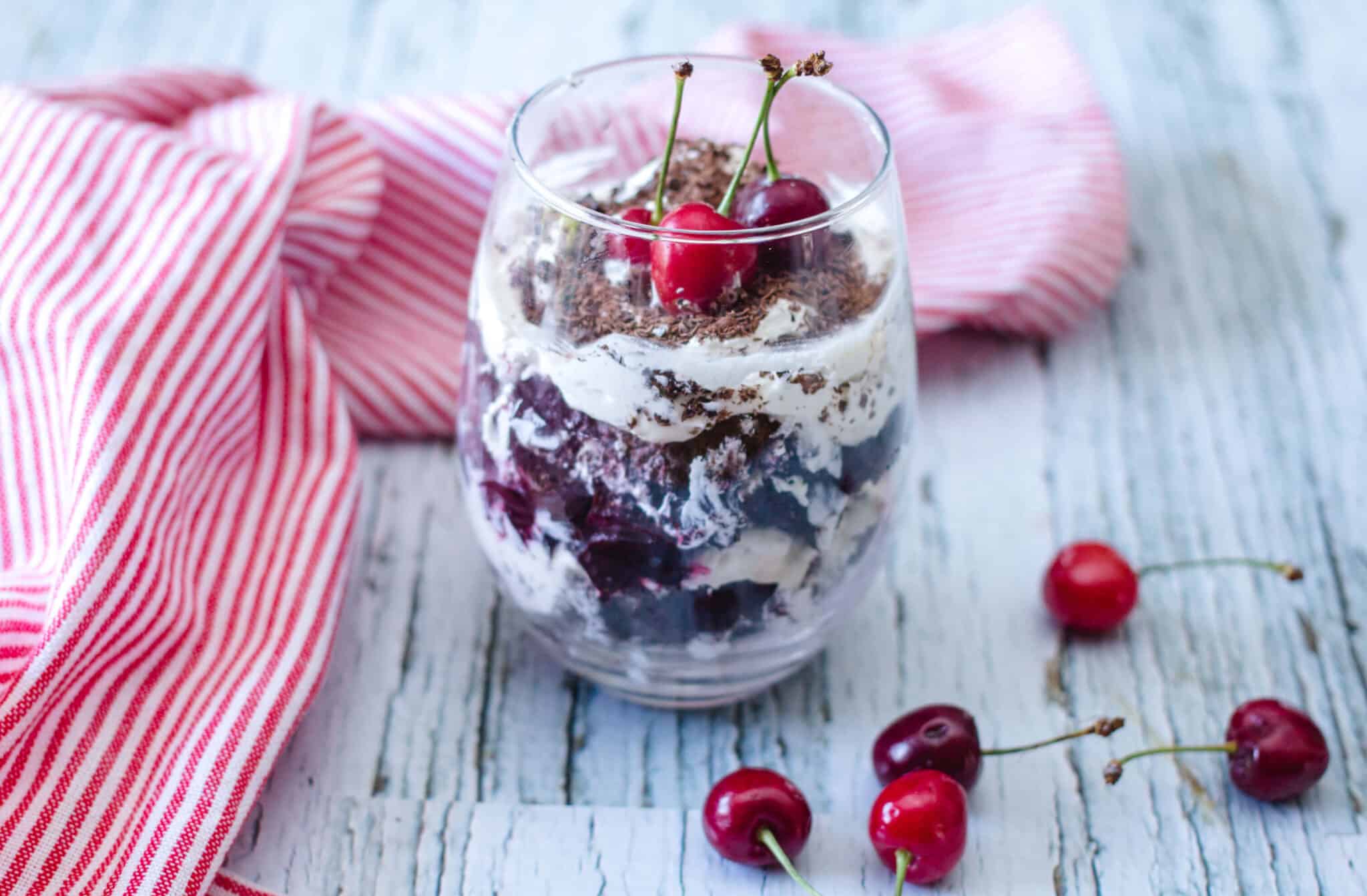Black Forest Cake in a Glass