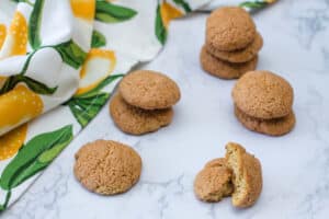 Tangy Lemon Sugar Cookies | Oh My Veggies