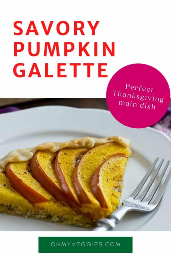 Savory Pumpkin Galette