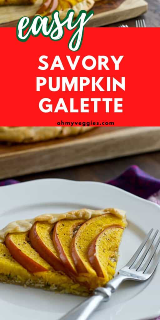 Savory Pumpkin Galette