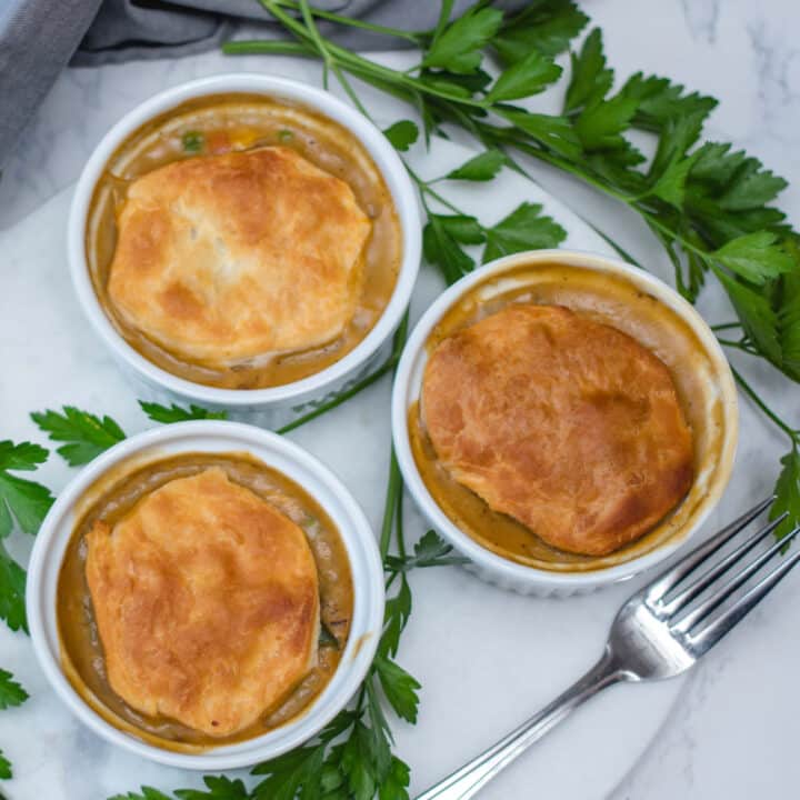 Easy Vegetarian Pot Pies | Perfect Holiday Recipe | Oh My Veggies!