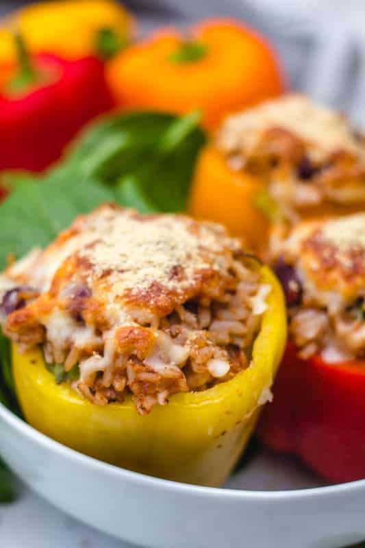 vegetarian stuffed peppers