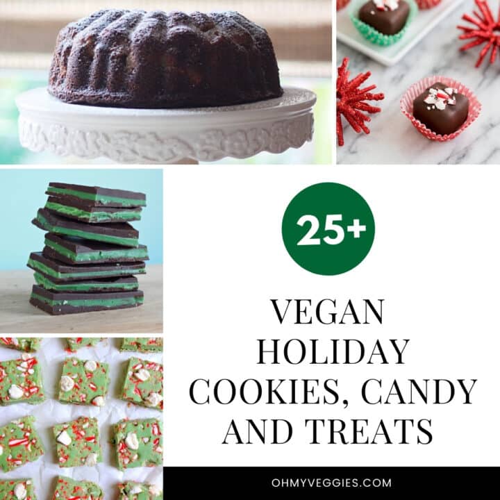 25+ Recipes for Vegan Holiday Cookies, Candy, and Treats | Oh My Veggies
