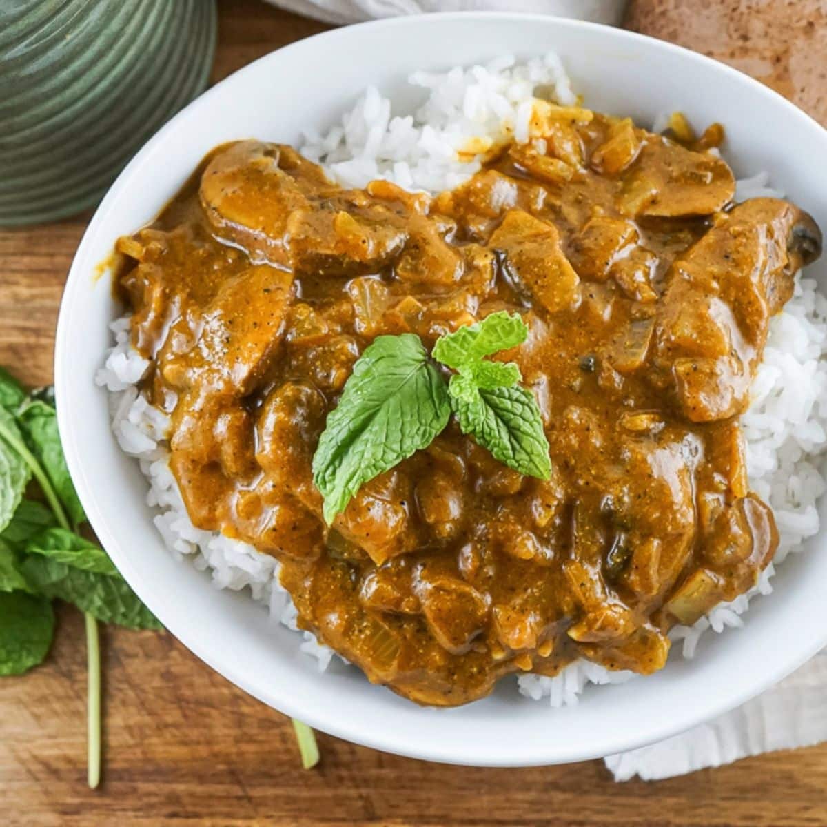 Mushroom Curry