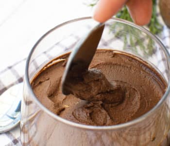 vegan chocolate mousse