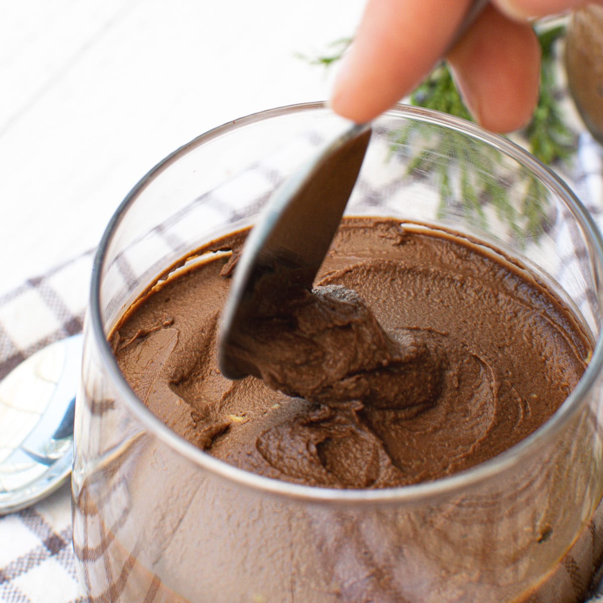 vegan chocolate mousse