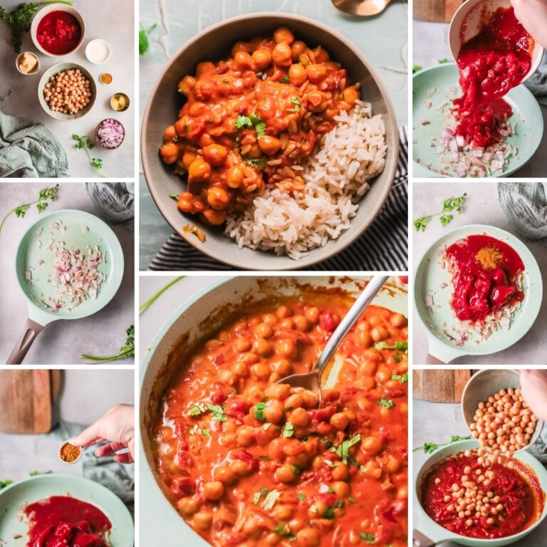 Indian Butter Chickpeas | Meatless | Oh My Veggies
