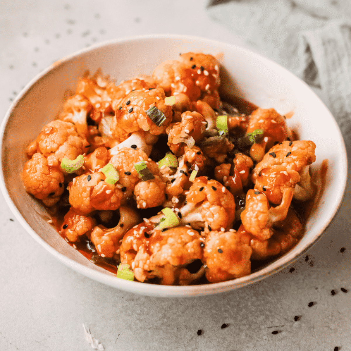 korean fried cauliflower