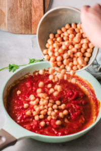 vegetarian chickpea curry