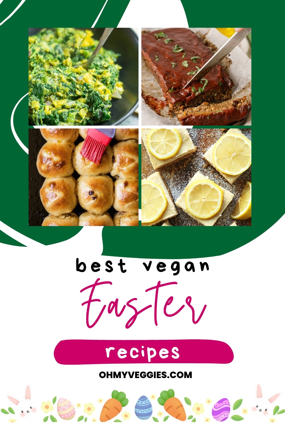 Vegan Easter Recipes | Easy & Meatless | Oh My Veggies!