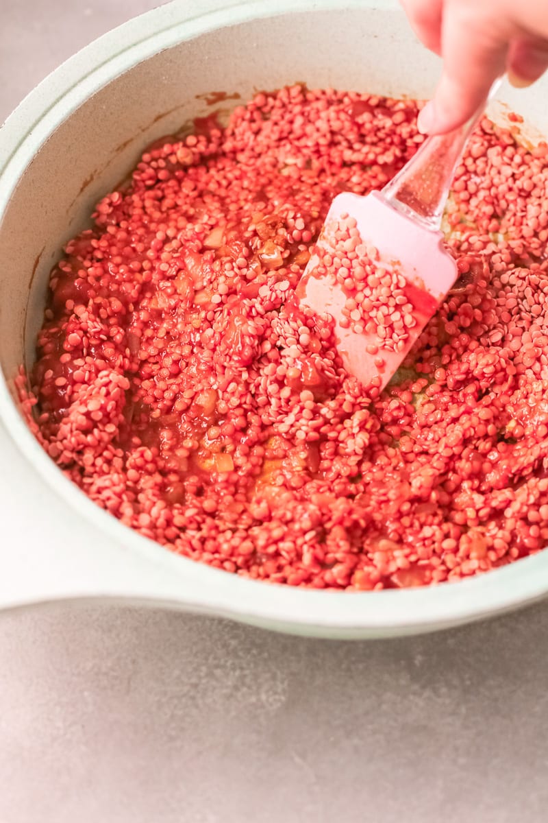 Red Lentil Curry | Easy Vegan Curry | Oh My Veggies