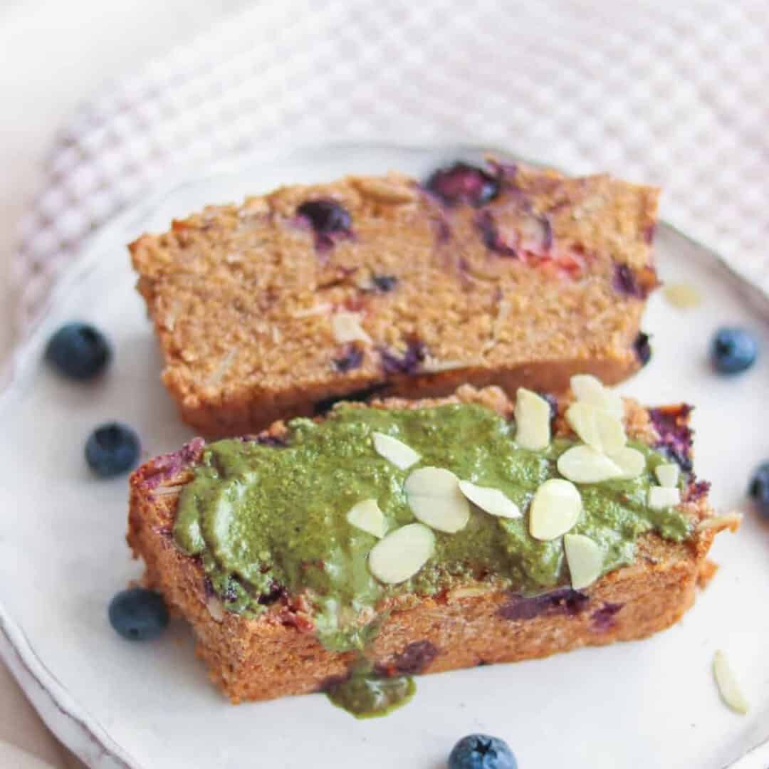 BerryAlmond Polenta Cake Breakfast or Dessert! Oh My Veggies