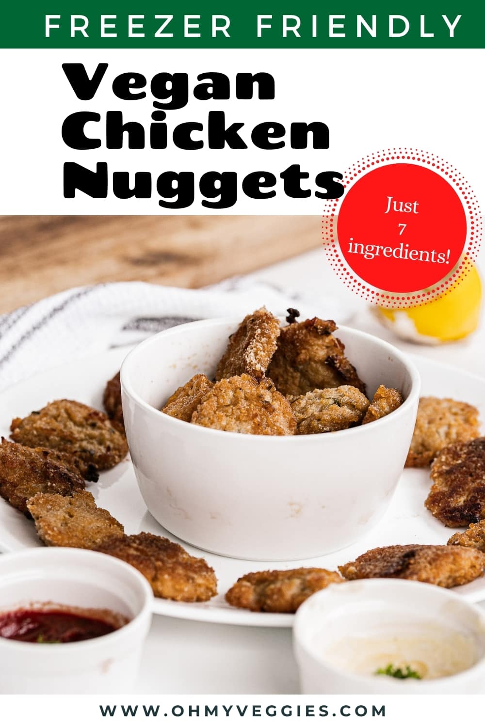 Vegan Chicken Nuggets Healthy & Vegetarian Oh My Veggies