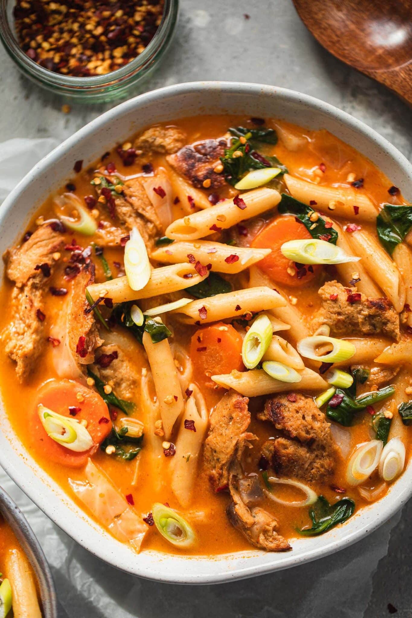 Vegan Chicken Noodle Soup - Best of Vegan