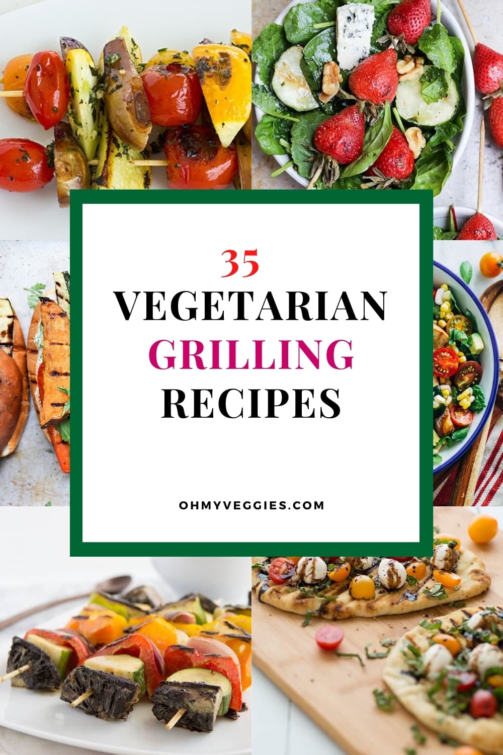 Vegetarian Grilling Recipes Less Meat More Veg