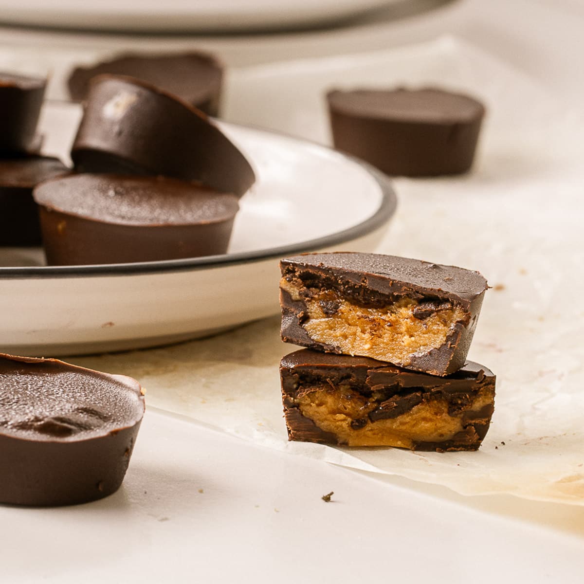 vegan peanut butter cups