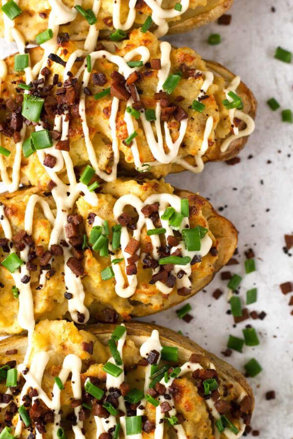 15+ Satisfying Vegetarian Stuffed Potatoes | Oh My Veggies