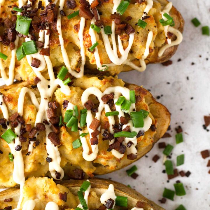 Image for Protein-Packed Twice-Baked Potatoes (V/GF)