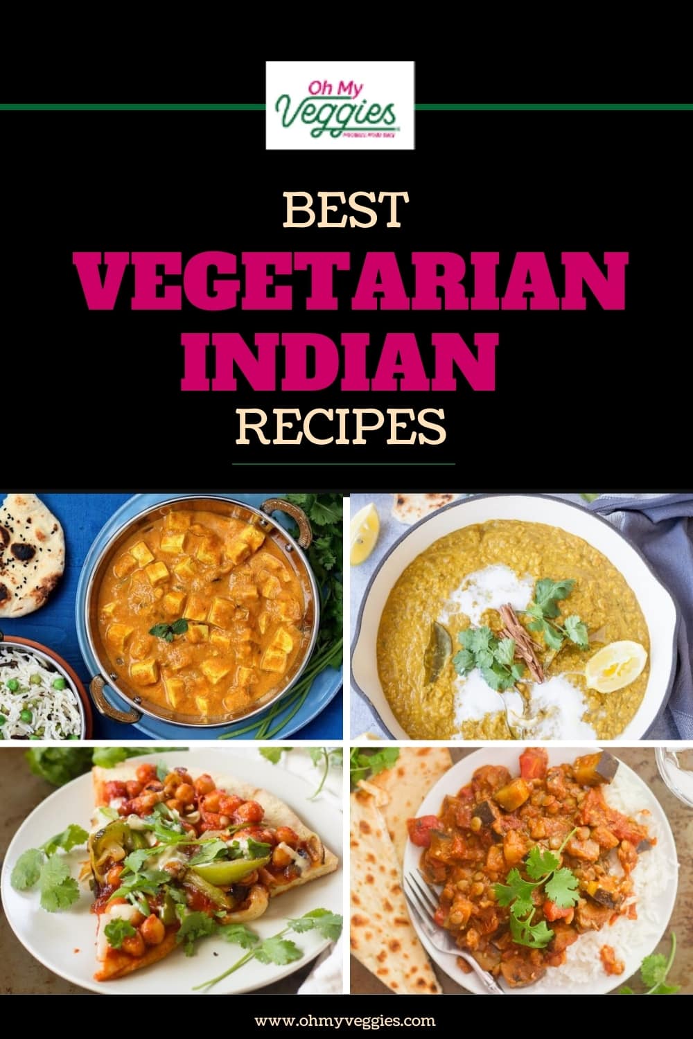 Best Vegetarian Indian Recipes | Less Meat More Veg