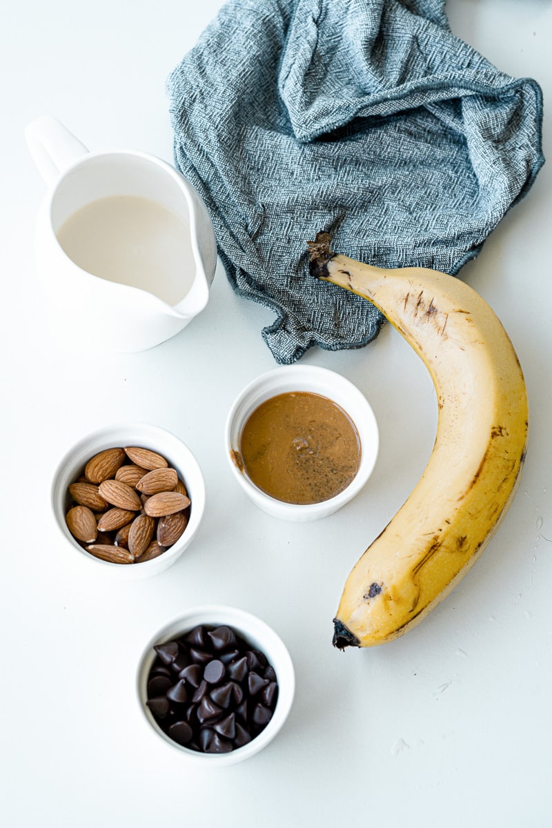 ingredients for almond milk ice cream