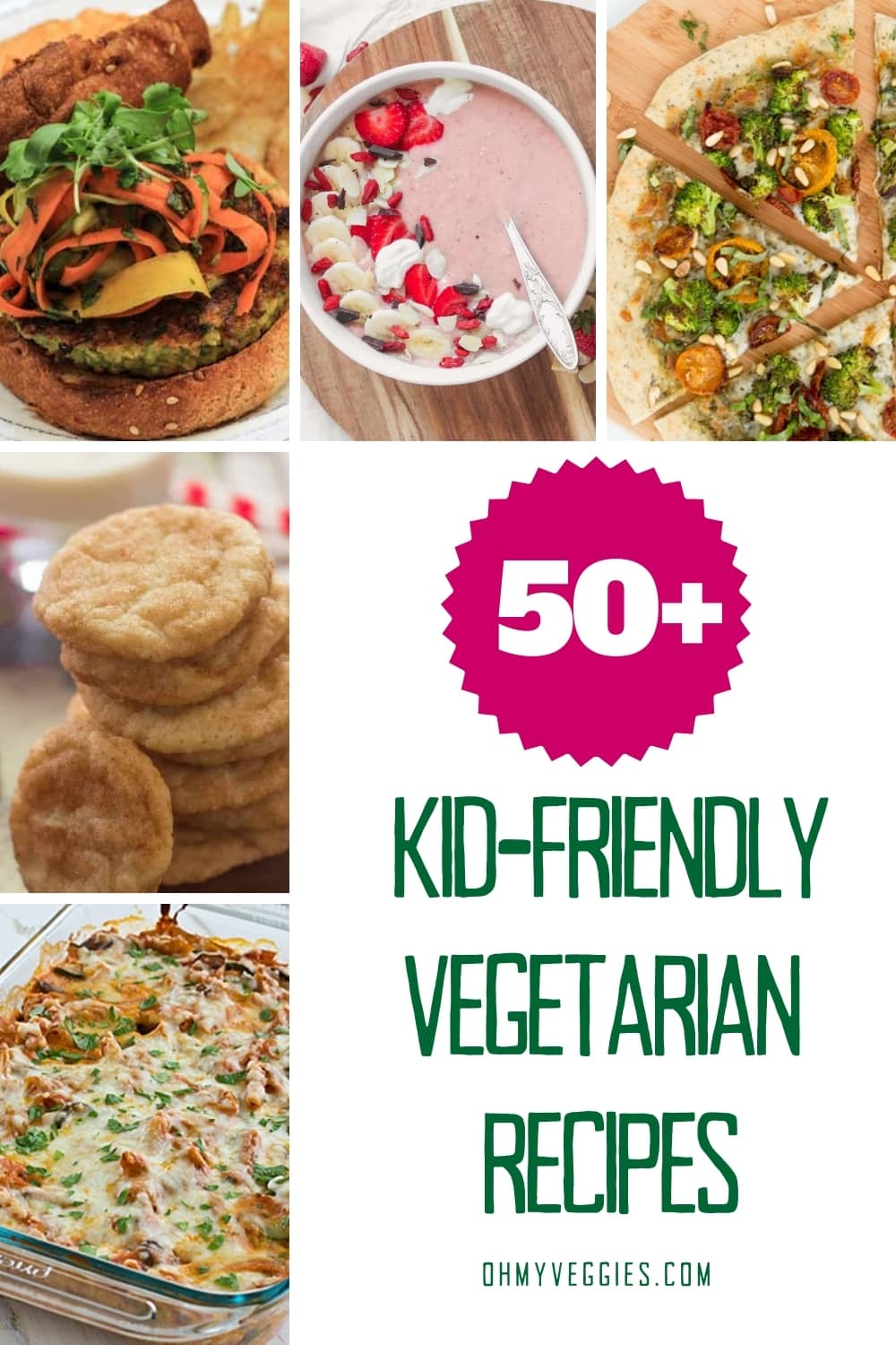 50+ Kid-Friendly Vegetarian Recipes - Oh My Veggies