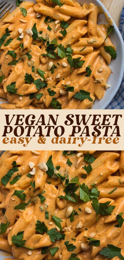 vegan sweet potato pasta