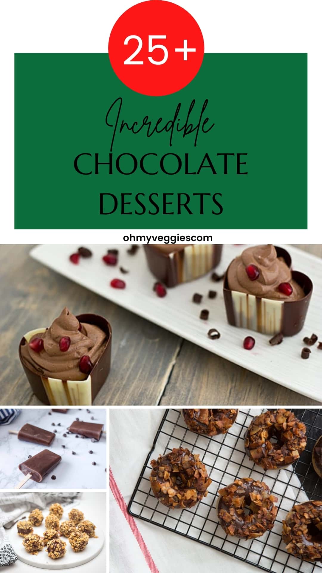 25+ Incredible Chocolate Desserts Less Meat More Veg