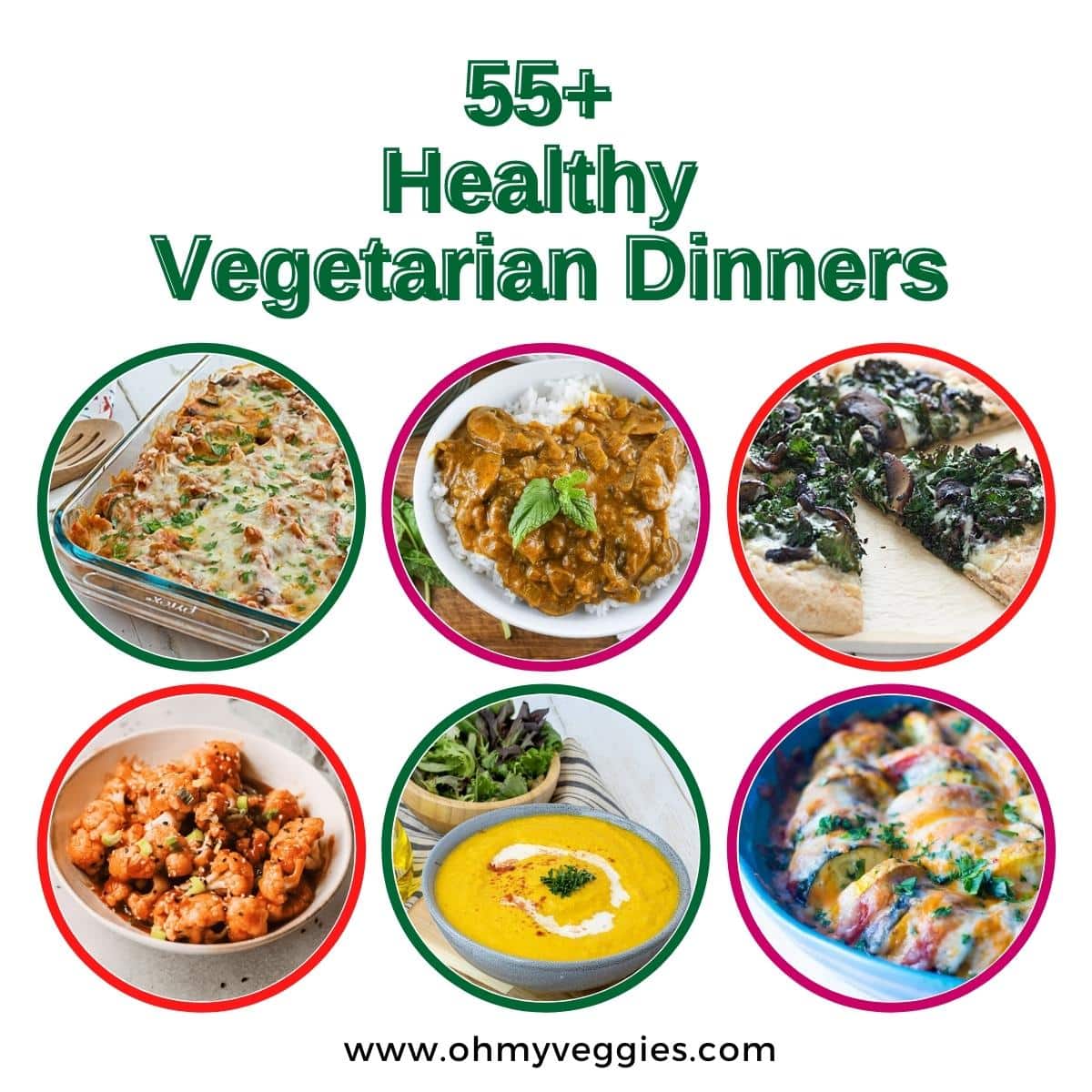 healthier vegetarian dinner recipes